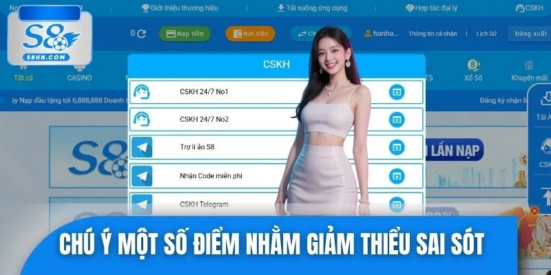 Chú ý một số điểm quan trọng nhằm giảm thiểu sai sót