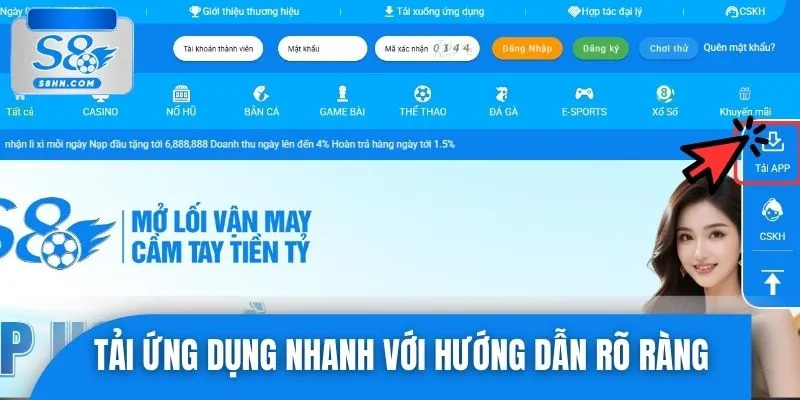 Tải ứng dụng nhanh chóng với hướng dẫn thực hiện rõ ràng